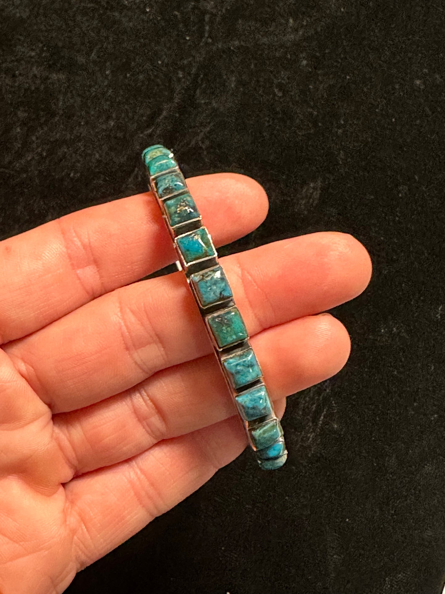 Kingman Turquoise Bangle Bracelet