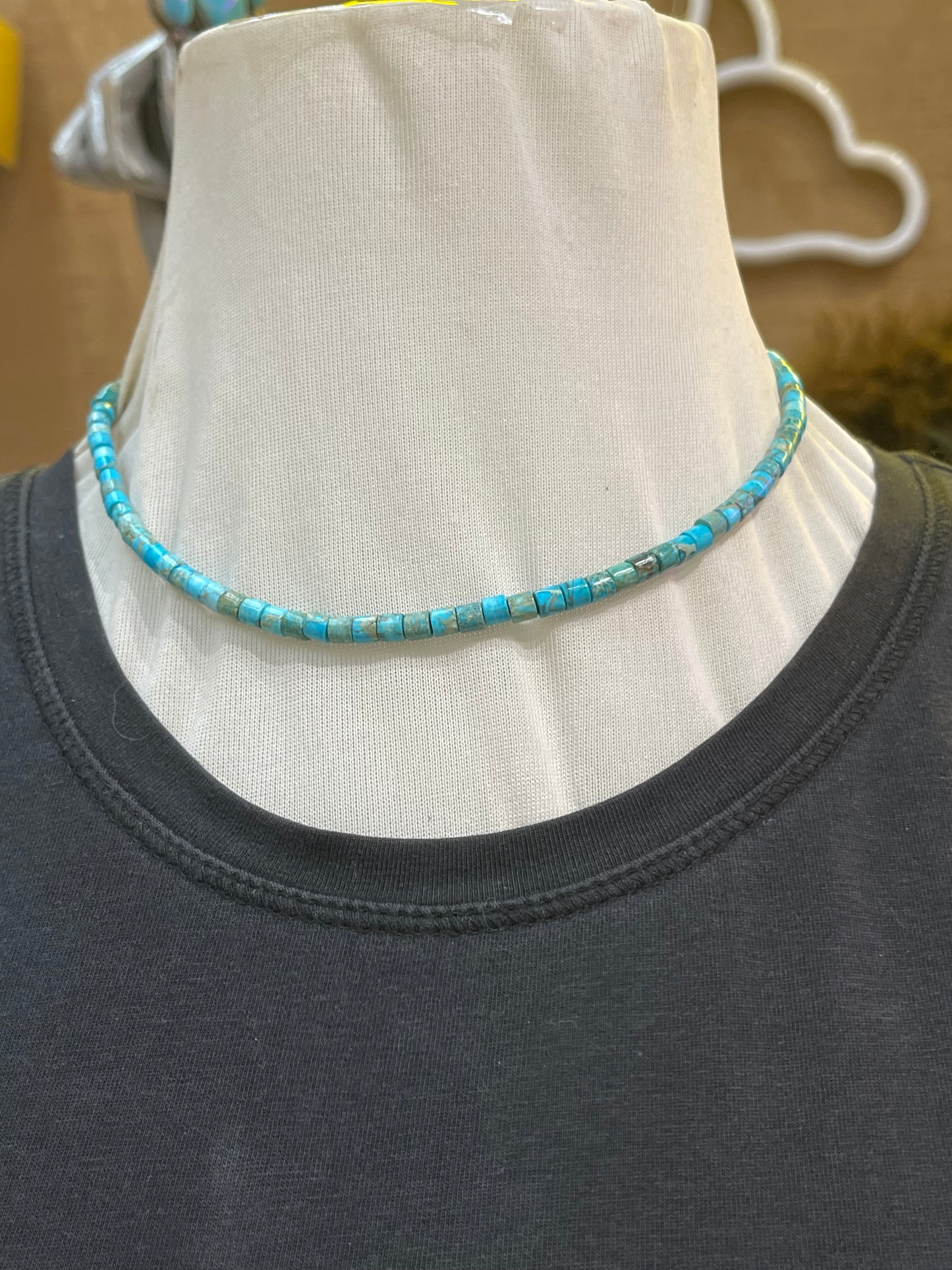 Turquoise Stone Necklace