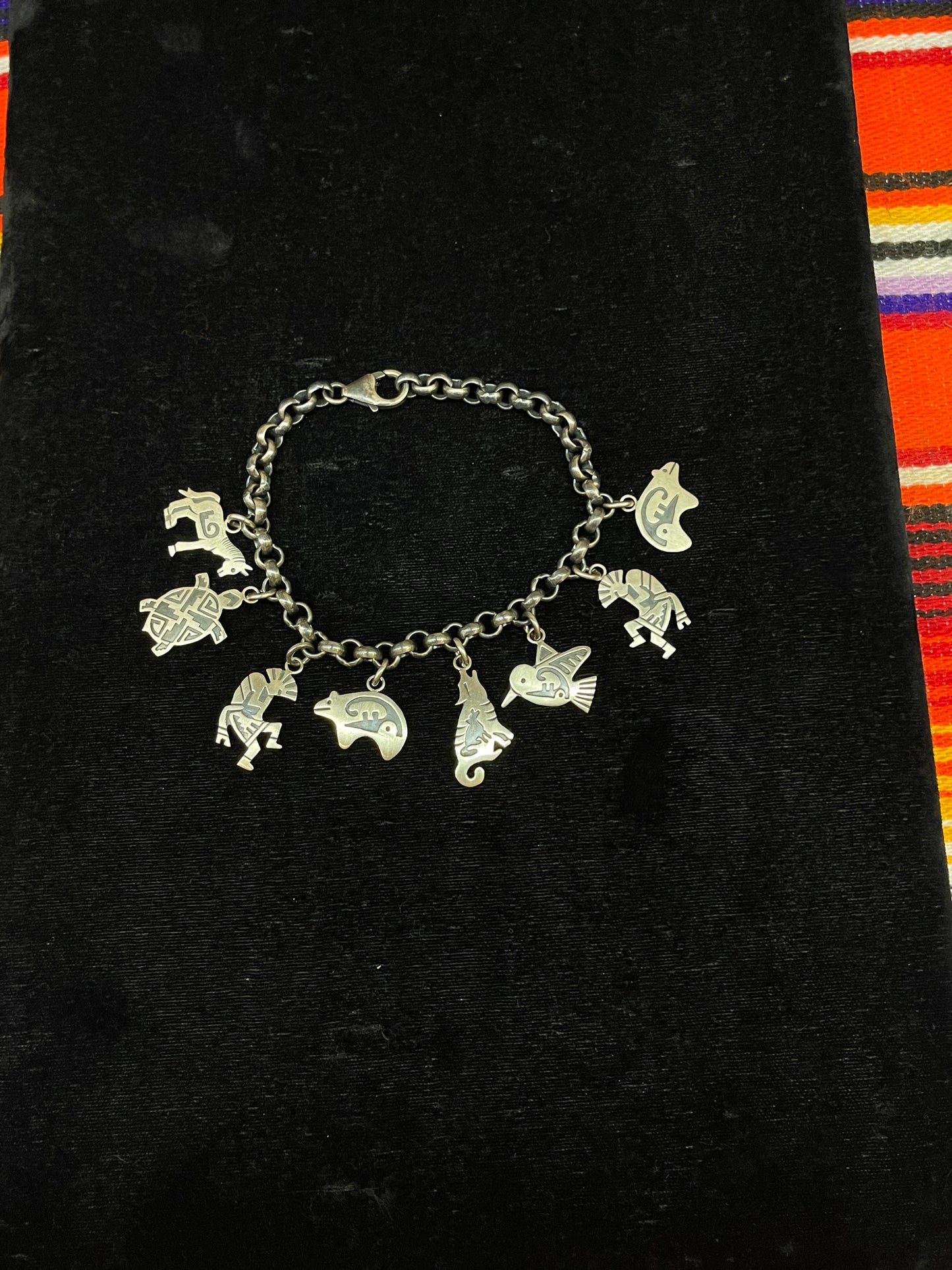 Sterling Silver Charm Bracelet