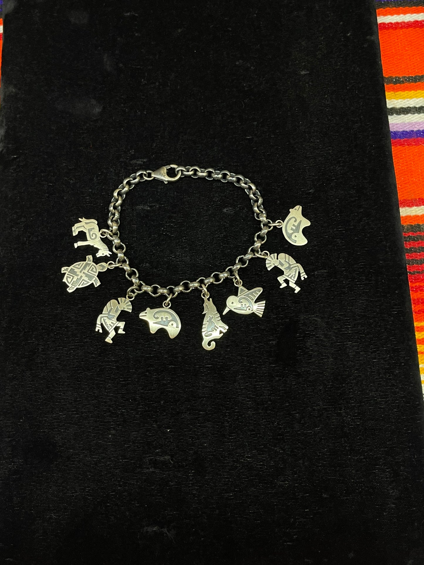 Sterling Silver Charm Bracelet