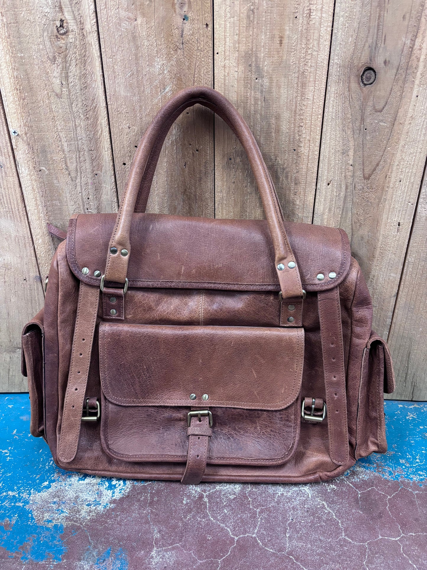 Brown Leather Briefcase