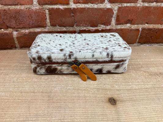 Cowhide Jewelry Box