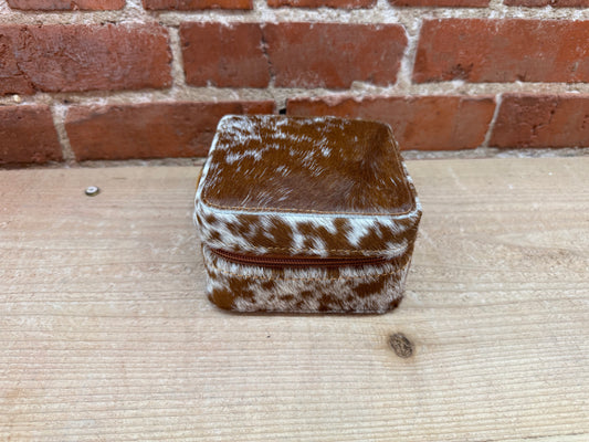 Small Cowhide Jewelry Box