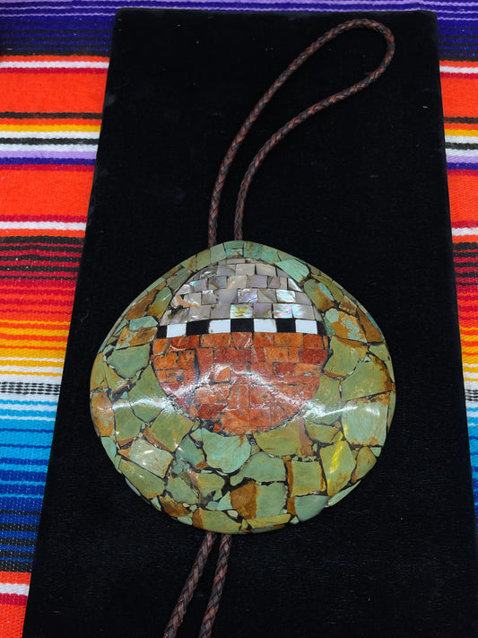 Shell Inlaid Bolo Tie (Cody’s Favorite)