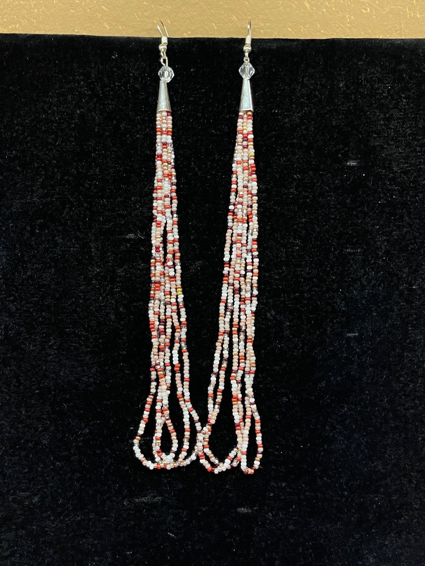 Long Beaded Earrings