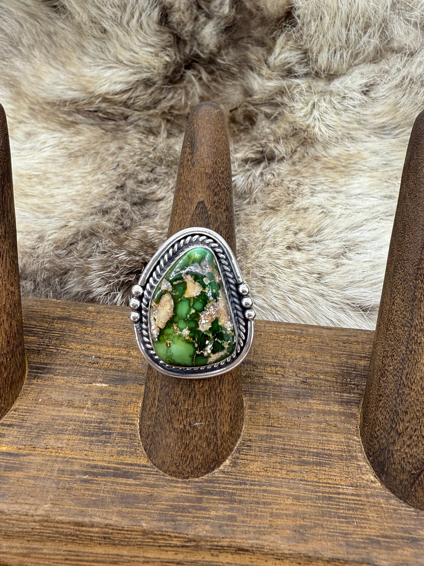 7.0 Sonoran Gold Turquoise Ring