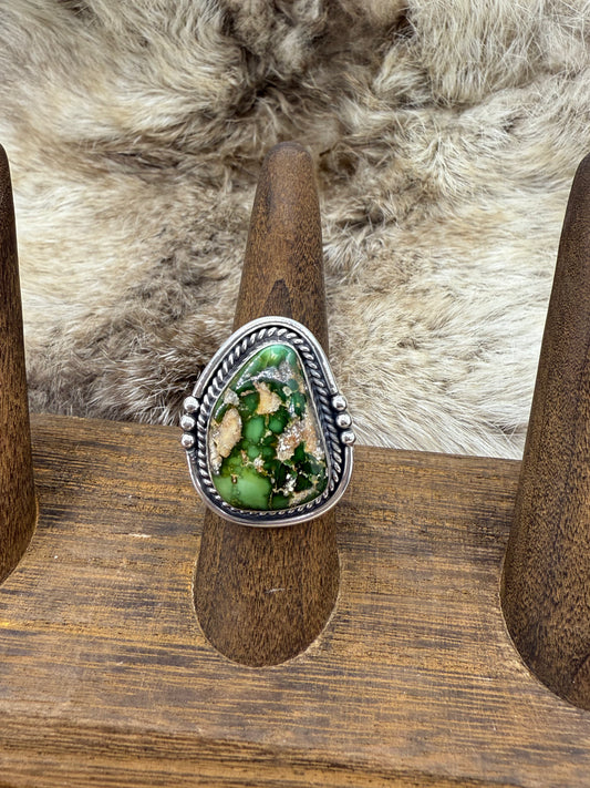 7.0 Sonoran Gold Turquoise Ring