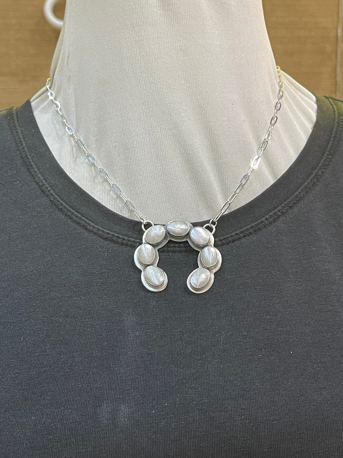 Mother of Pearl ￼Nauja Necklace