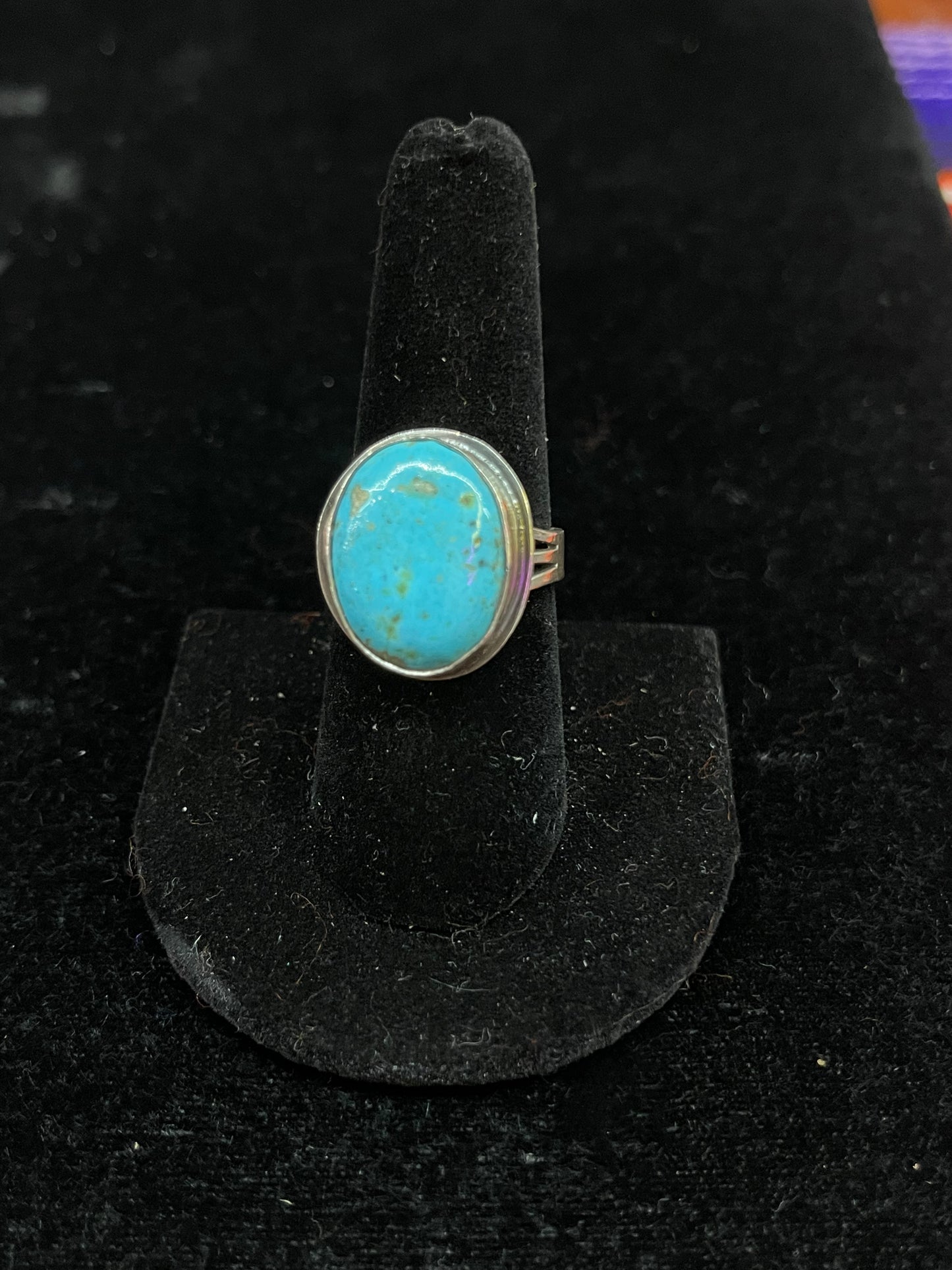 Oval Turquoise Ring