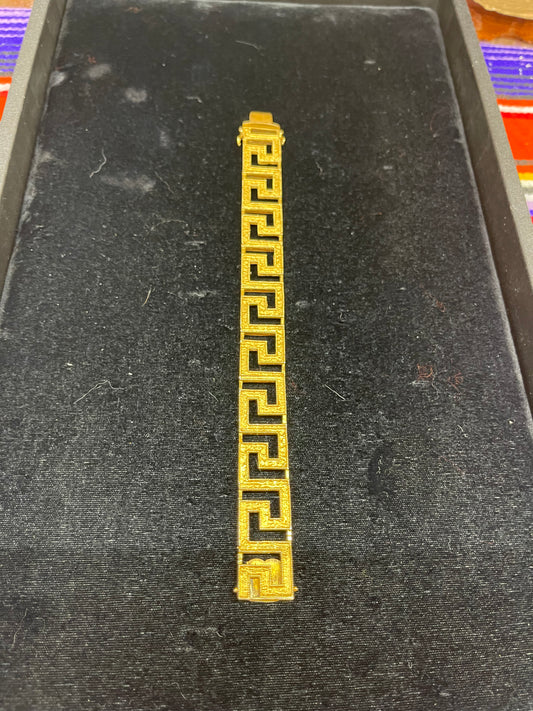 18k Gold Heavy Bracelet