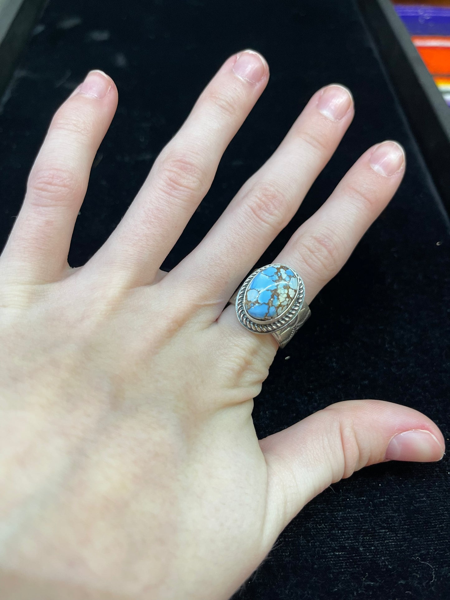 Golden Hills Turquoise Ring