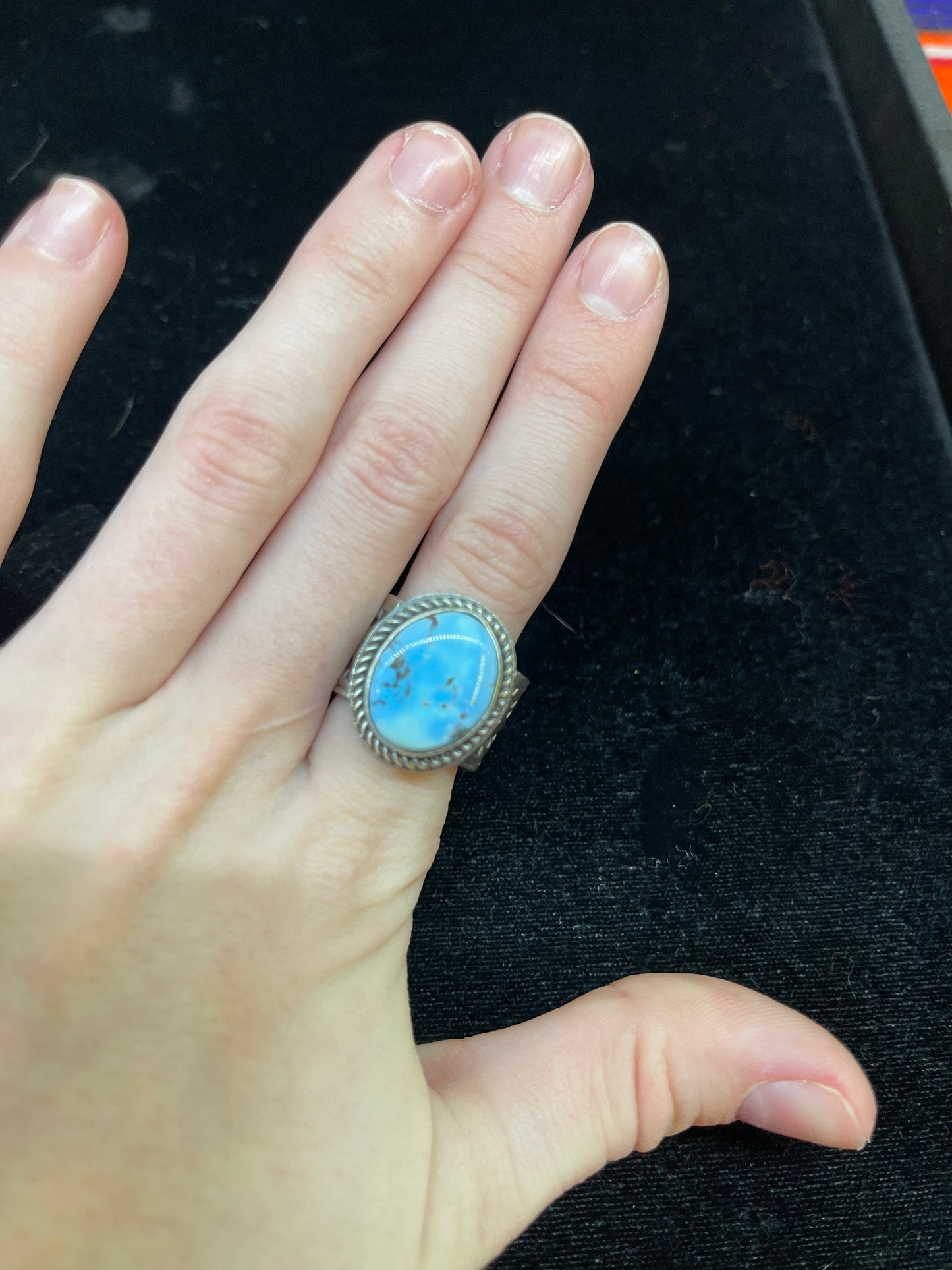 Golden Hills Turquoise Ring