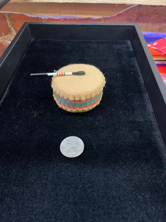 Osage Made Drum Ornaments