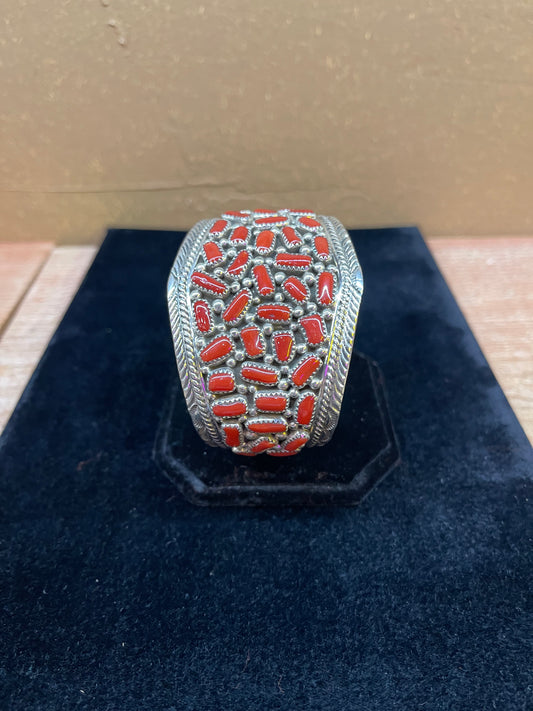 Red Coral Cuff