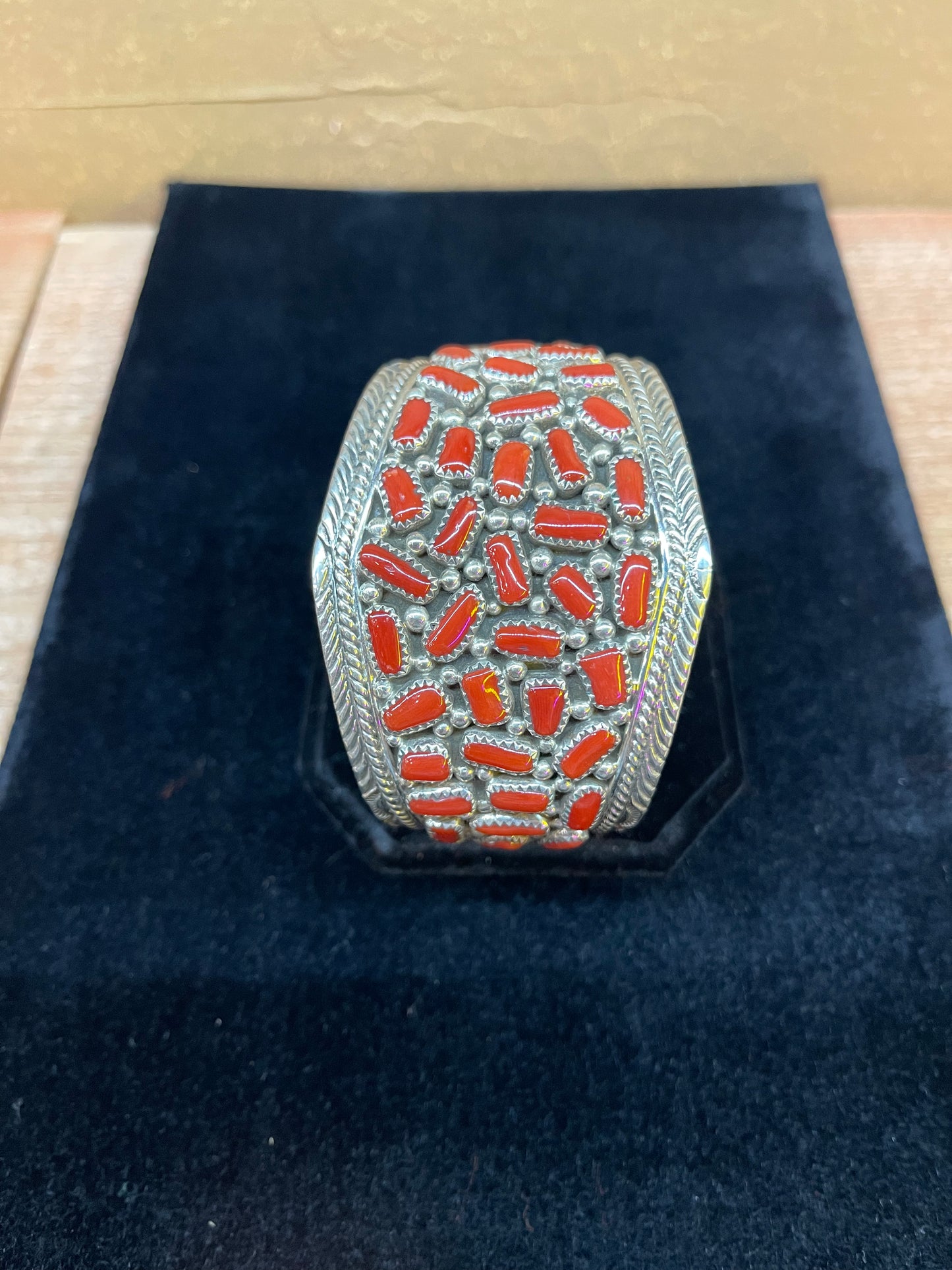 Red Coral Cuff