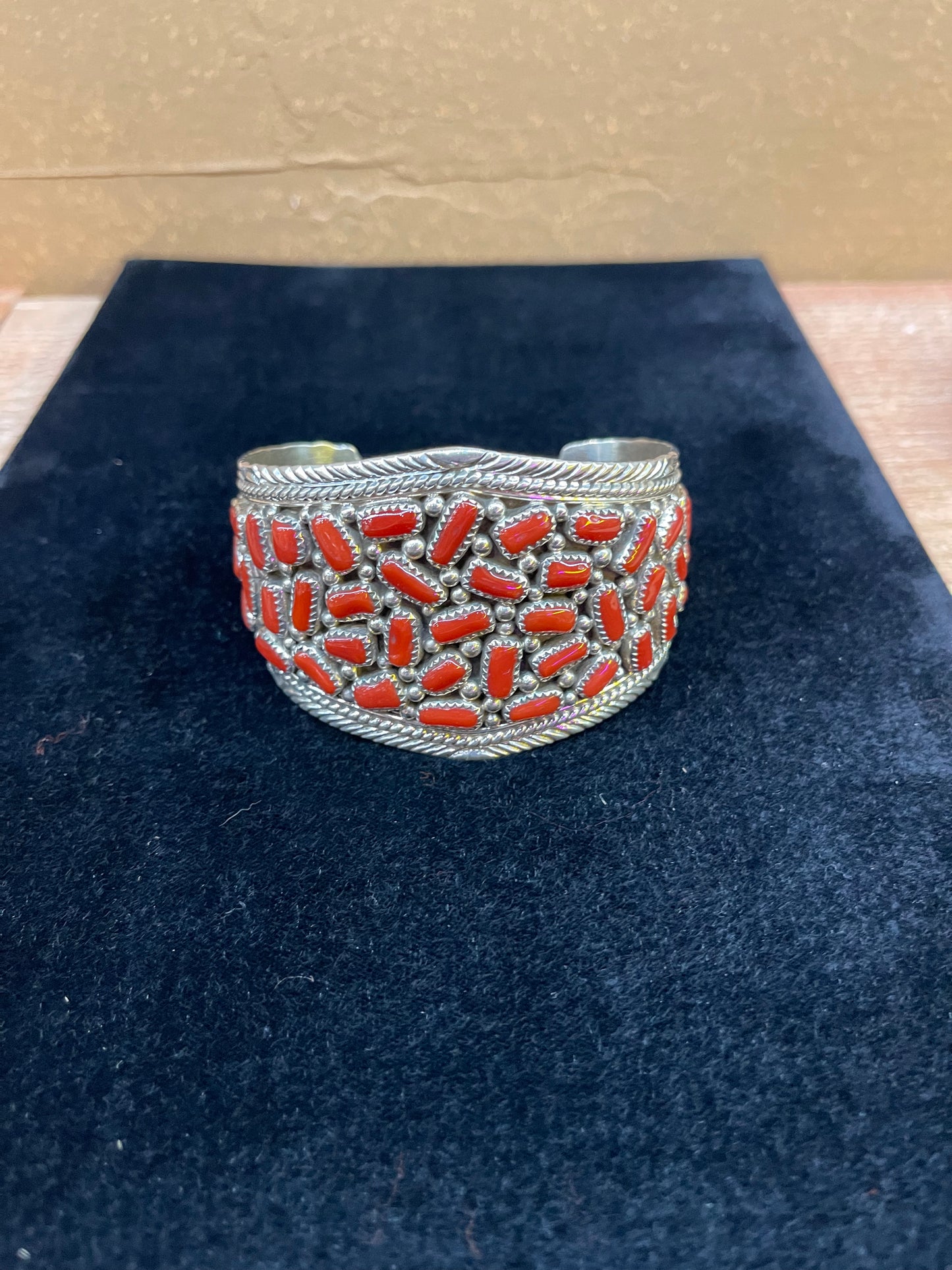 Red Coral Cuff