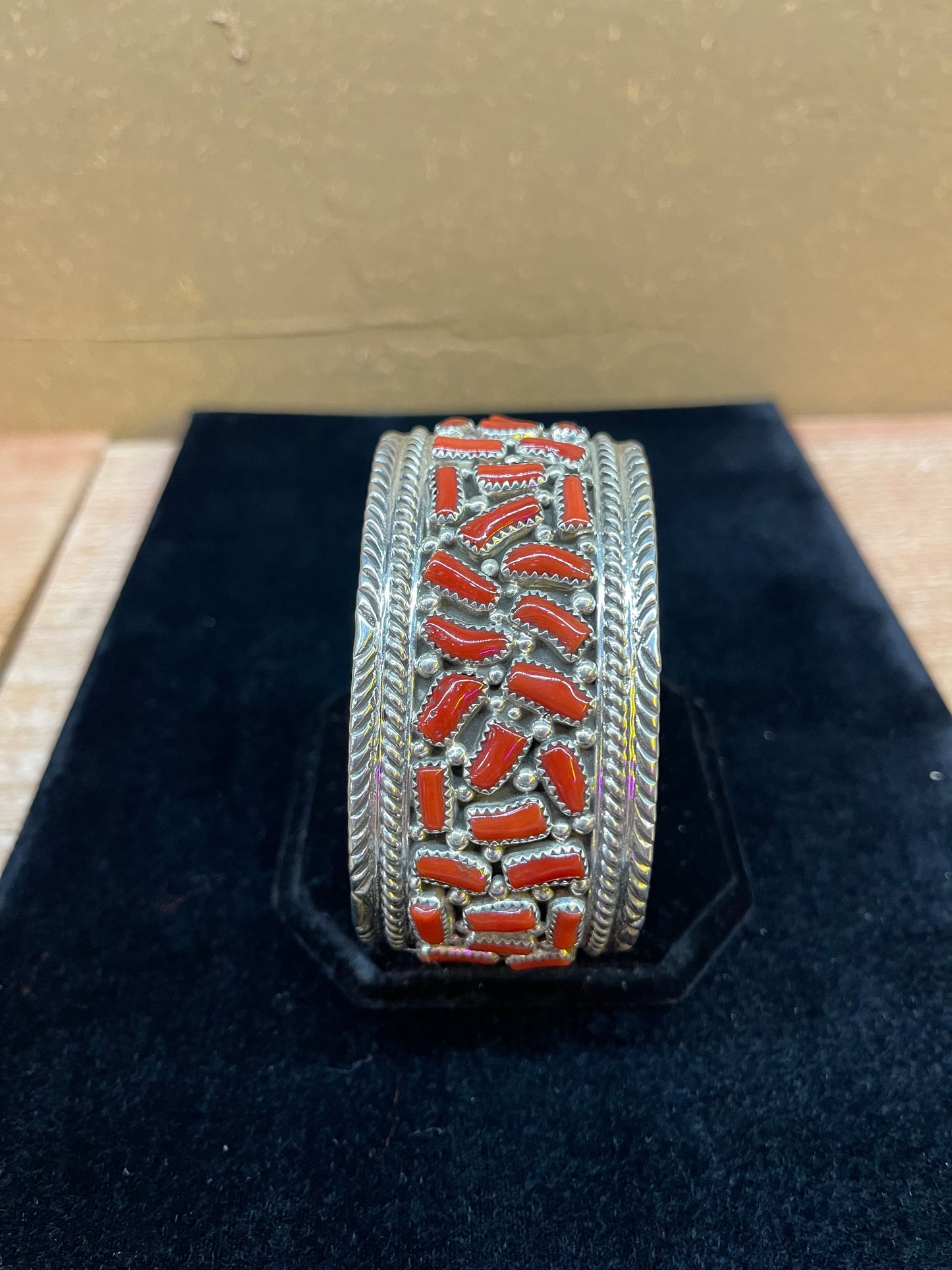 Red Coral Cuff