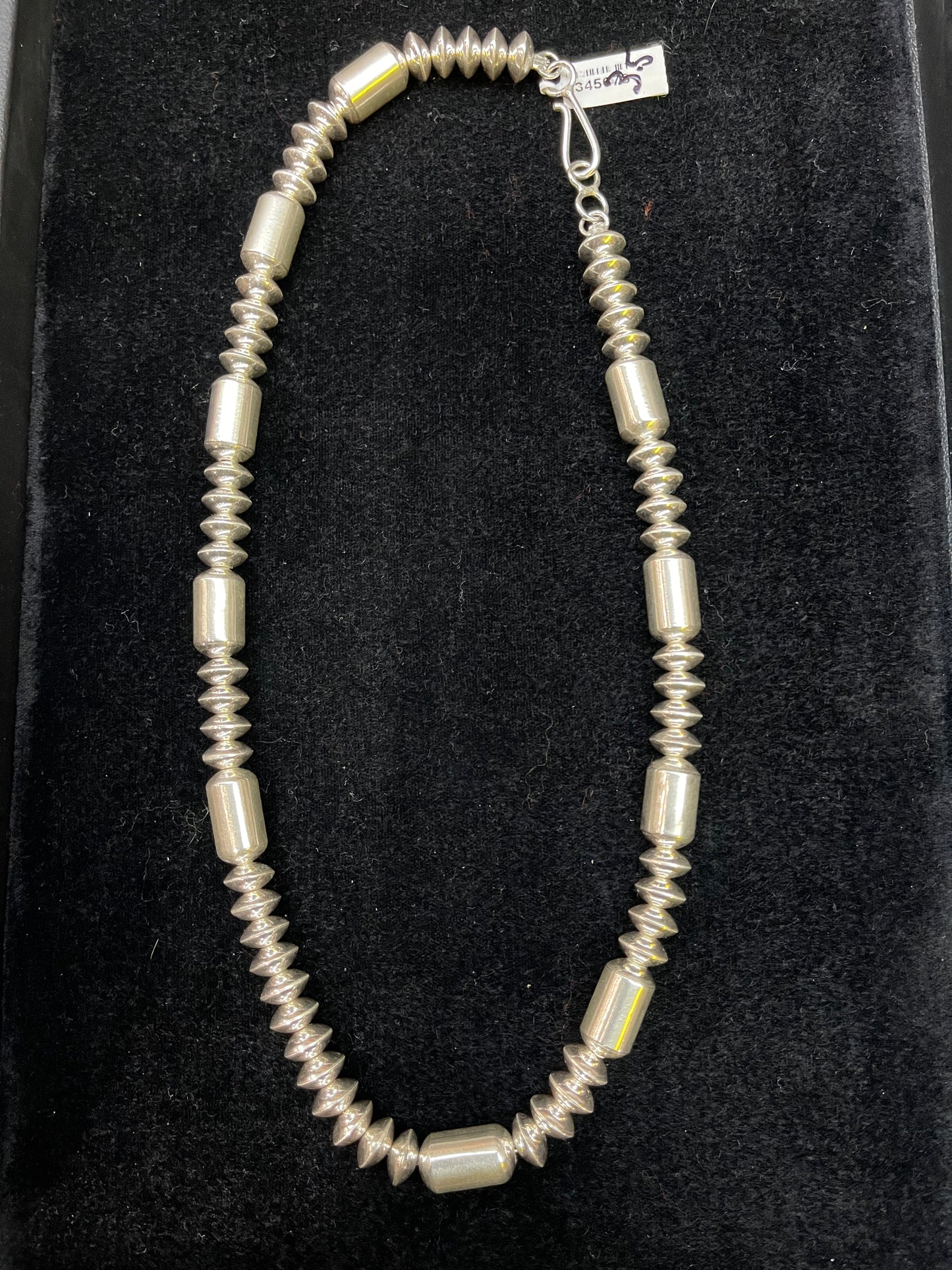 Hand Made 20" 10mm Navajo Pearls Necklace