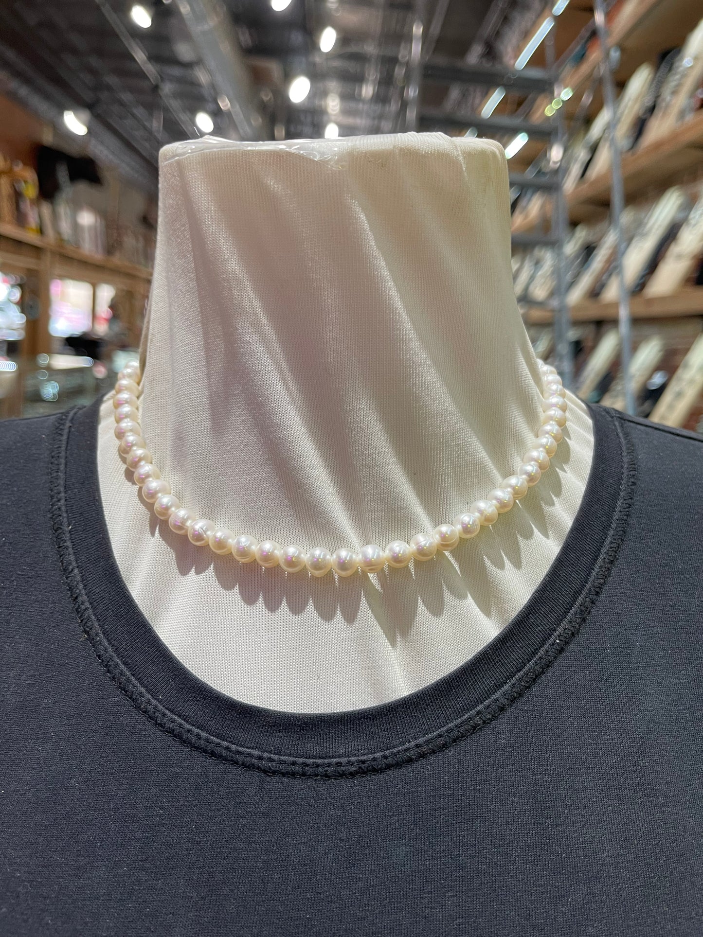 Fresh Water Pearls 16" 8/9mm bead