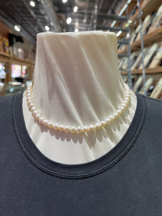 Fresh Water Pearls 16" 8/9mm bead