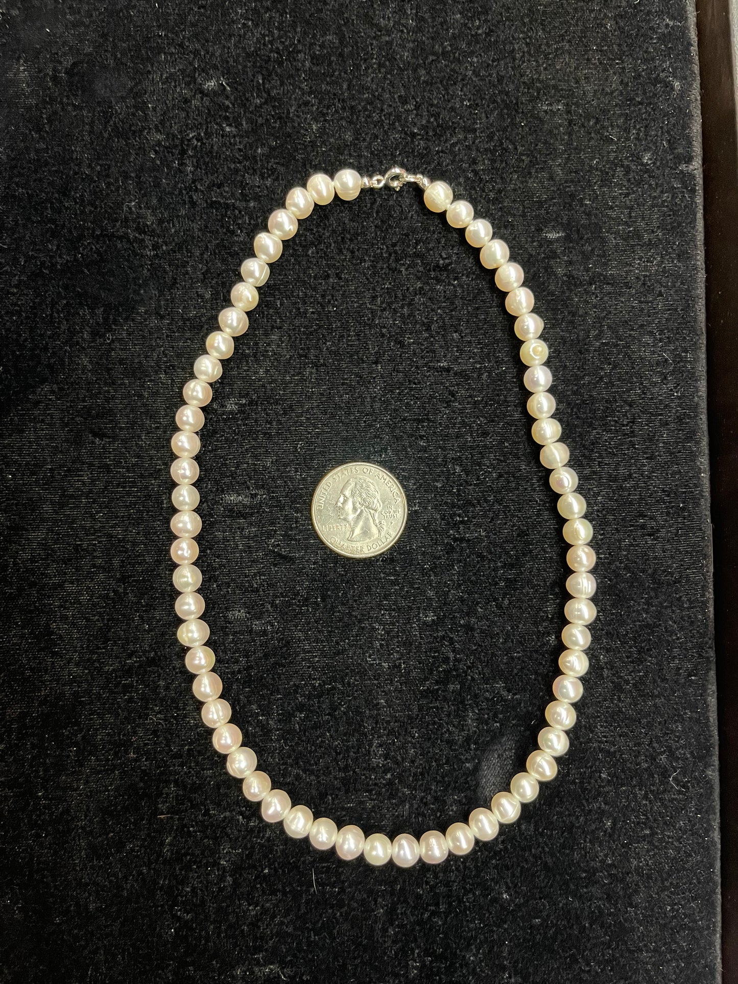 Fresh Water Pearls 16" 8/9mm bead