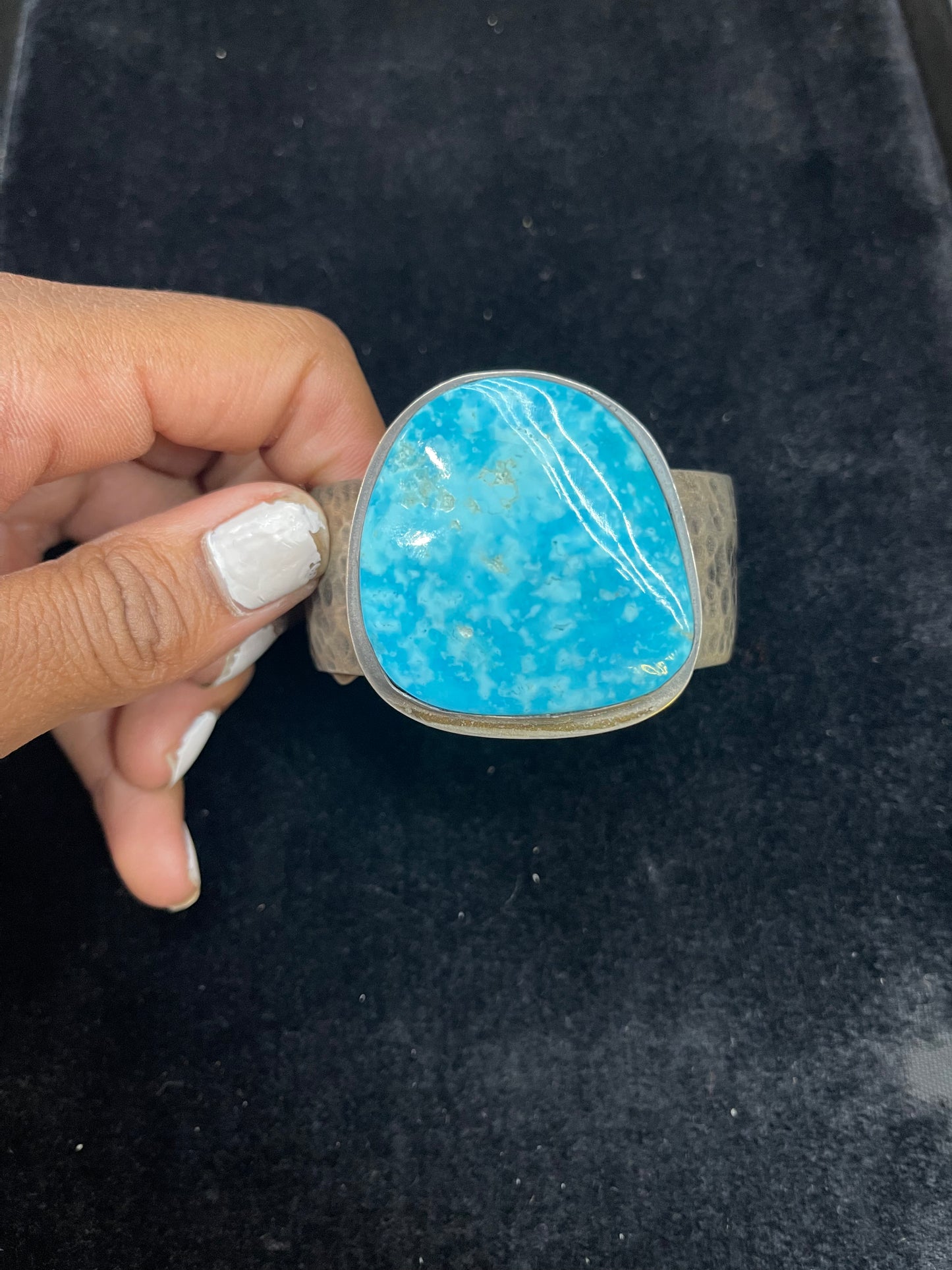 White Water Turquoise Cuff