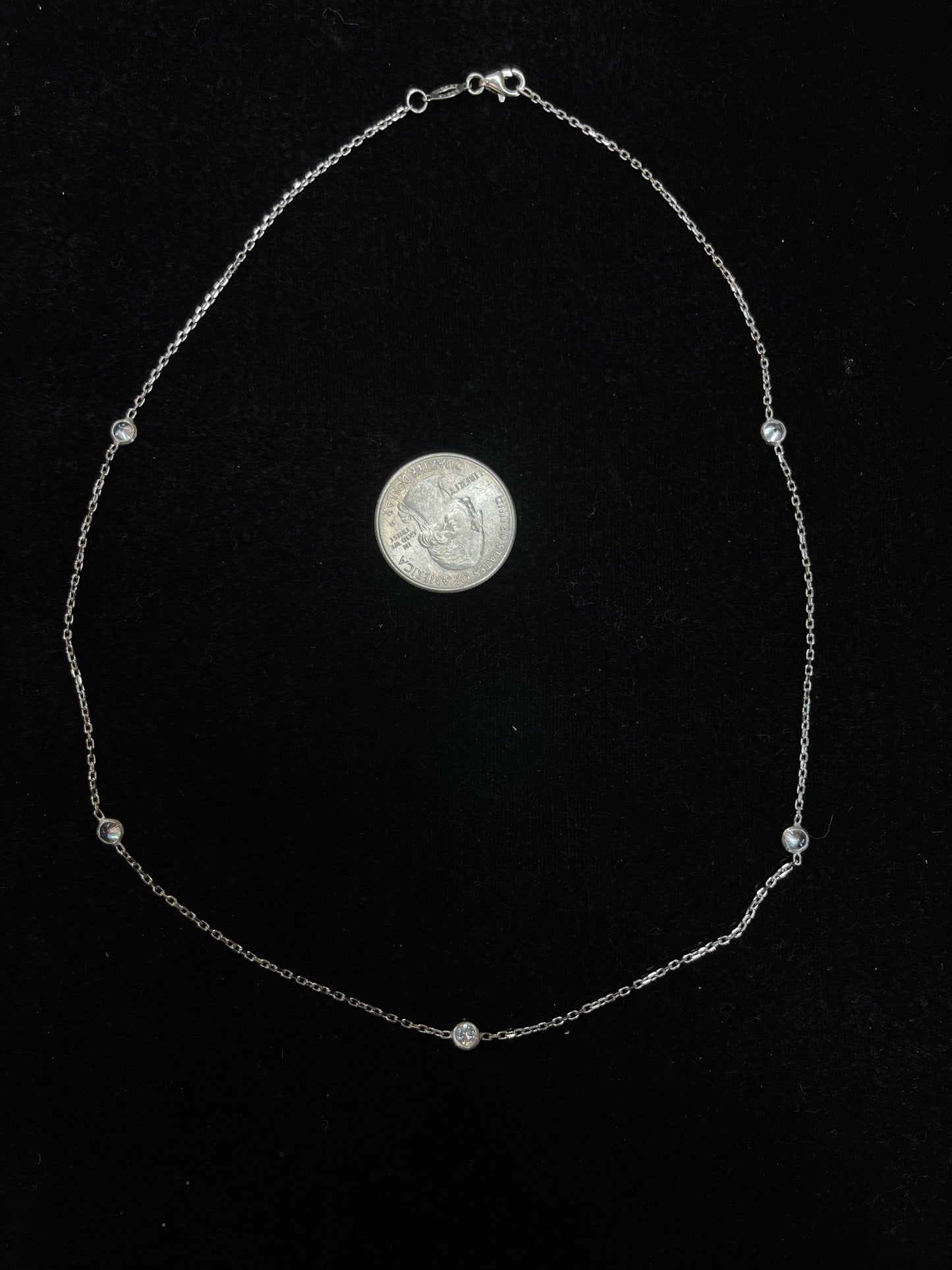 17” Cubic Zirconia Necklace