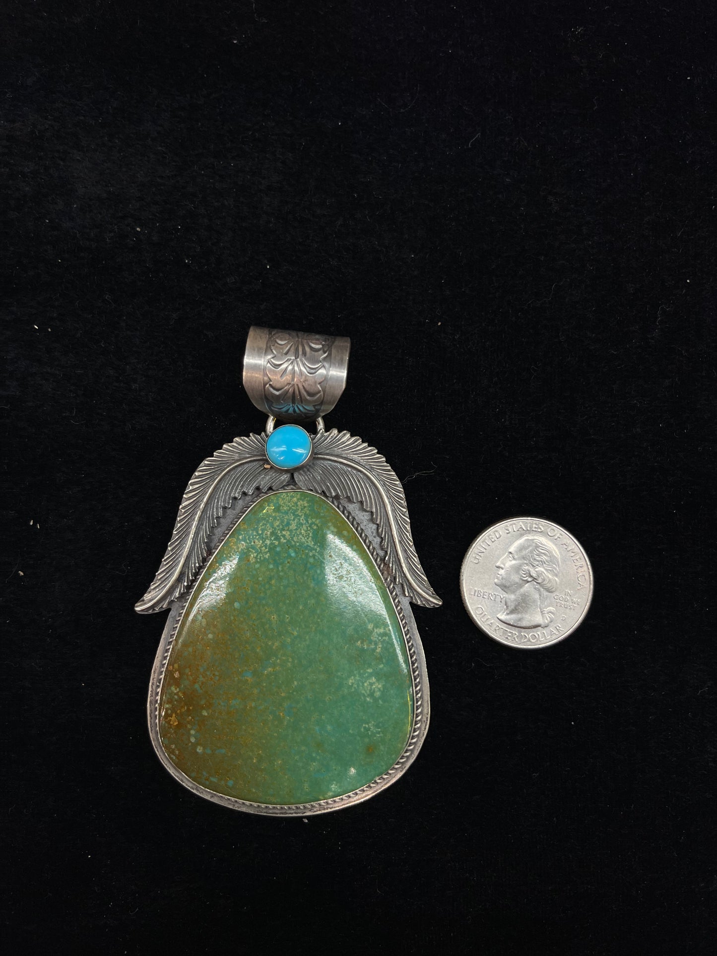 Royston Turquoise & Sleeping Beauty Turquoise Pendant