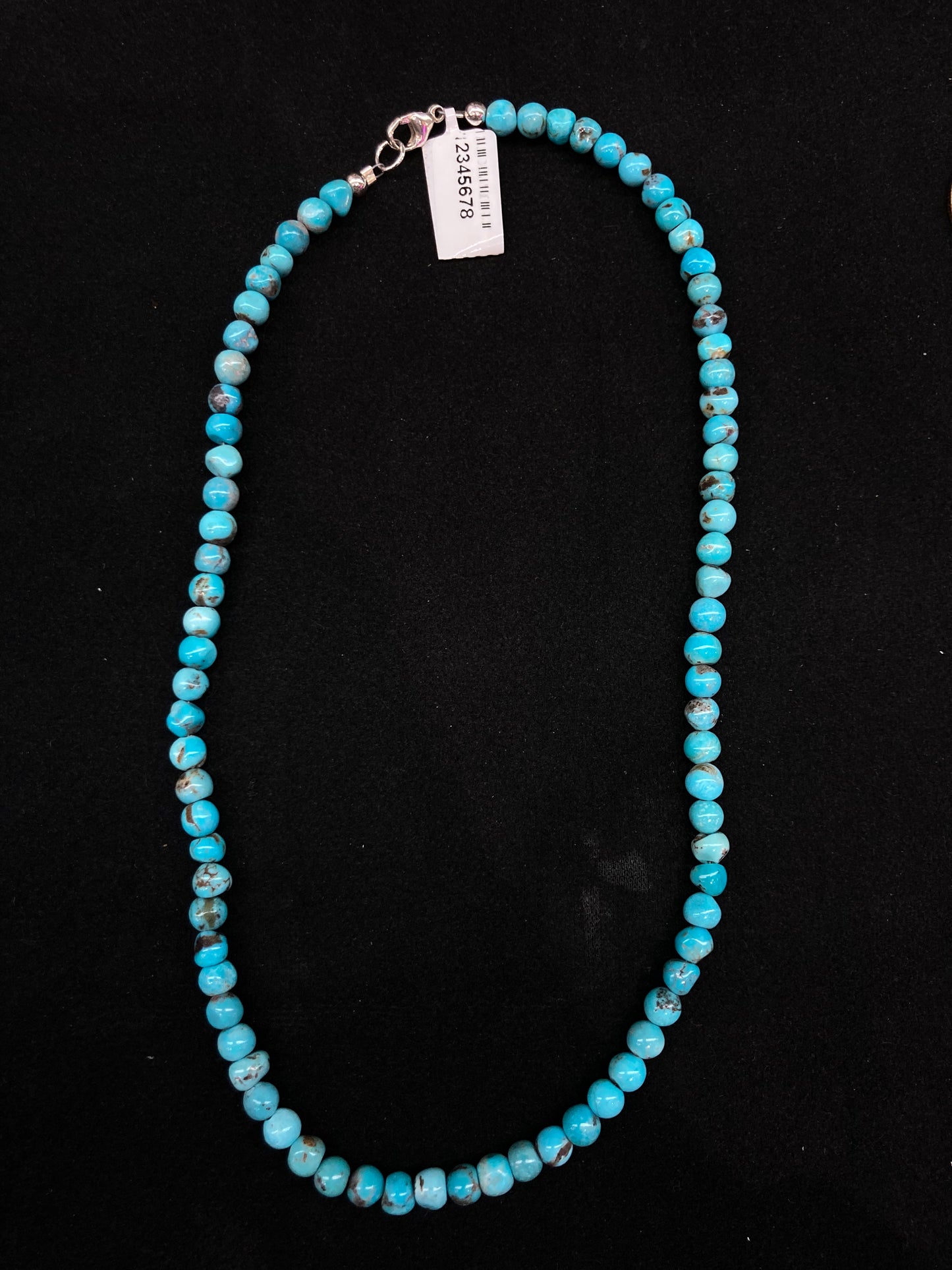 16” #8 Turquoise Necklace
