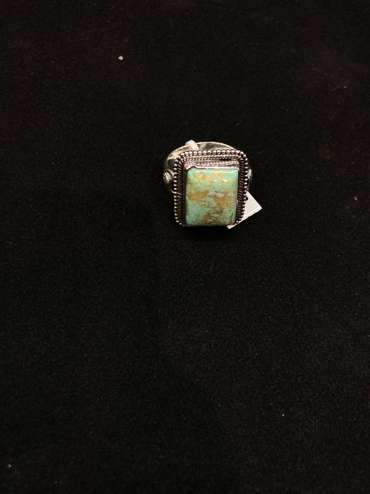 10.5 Sonoran Gold Turquoise Square Ring