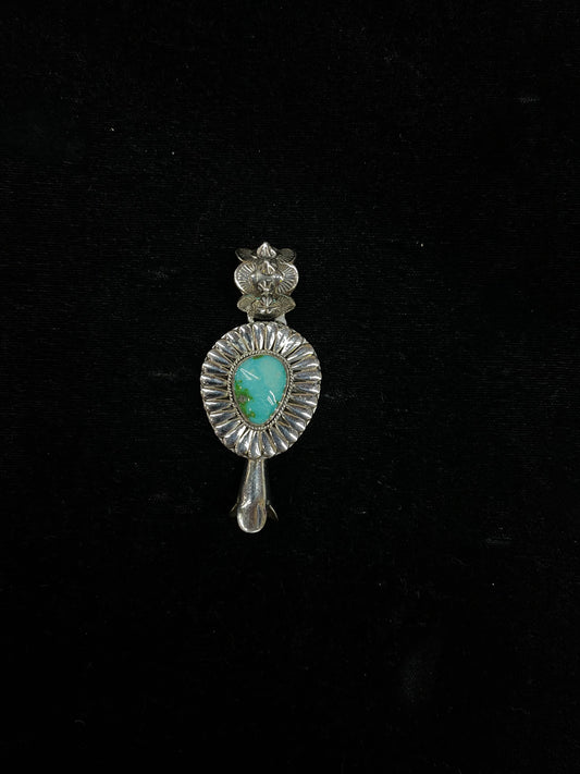 Sonoran Gold Turquoise Blossom Pendant