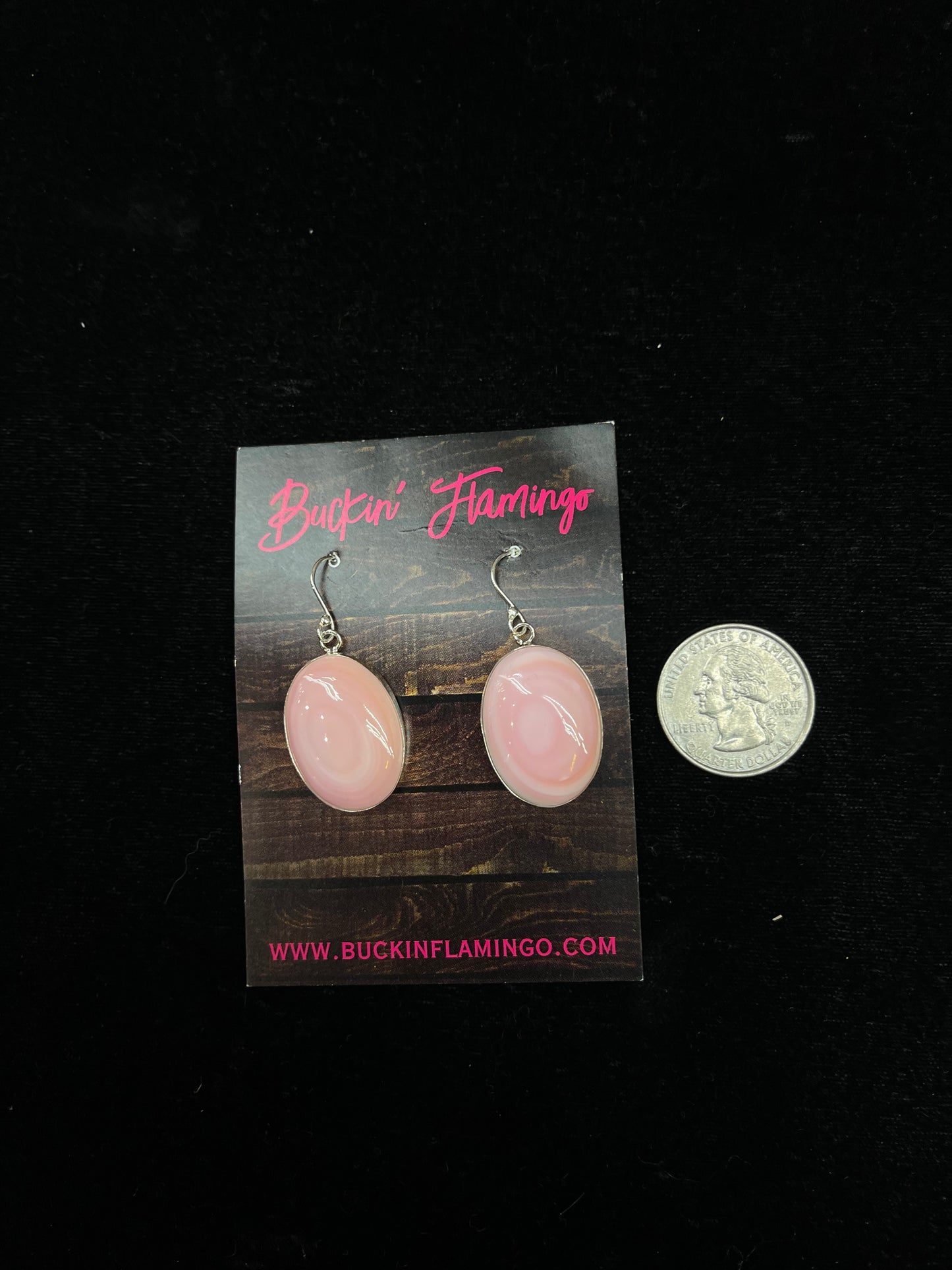 Pink Conch Shell Lariat Necklace with Earrings by Chimney Butte, Navajo