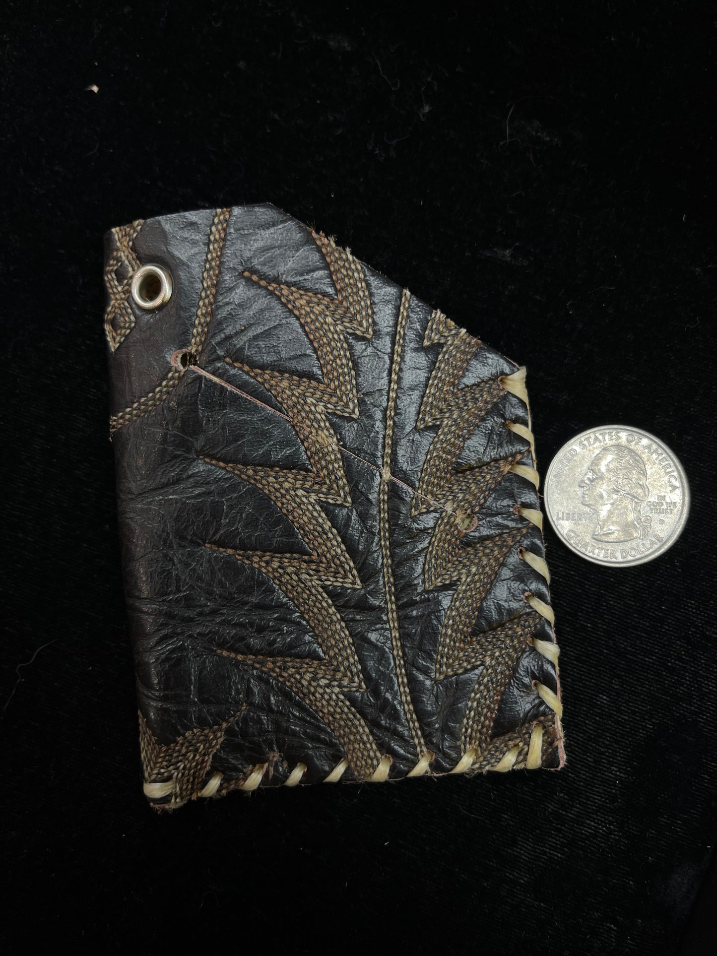 Wallet Made From Boot Scraps