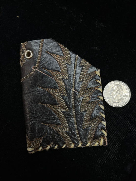 Wallet Made From Boot Scraps