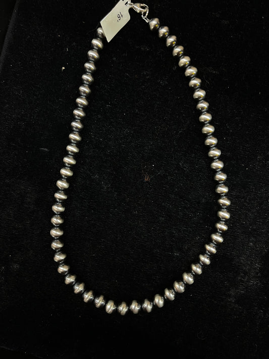16” 7mm Navajo Pearl Necklace