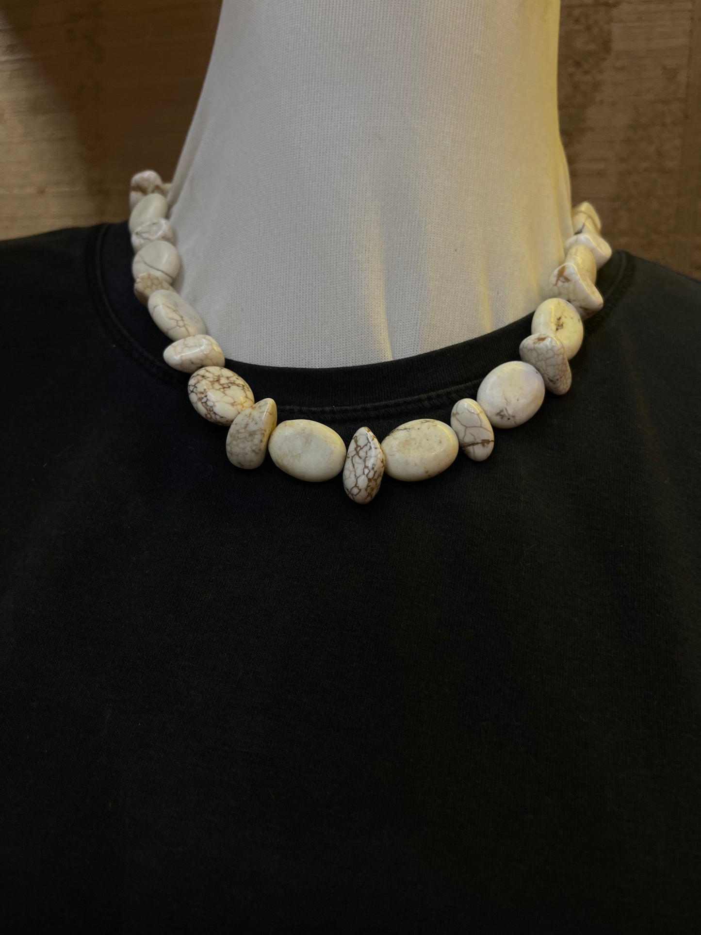 17" Wild Horse Necklace By Deloris Nevato, Santo Domingo
