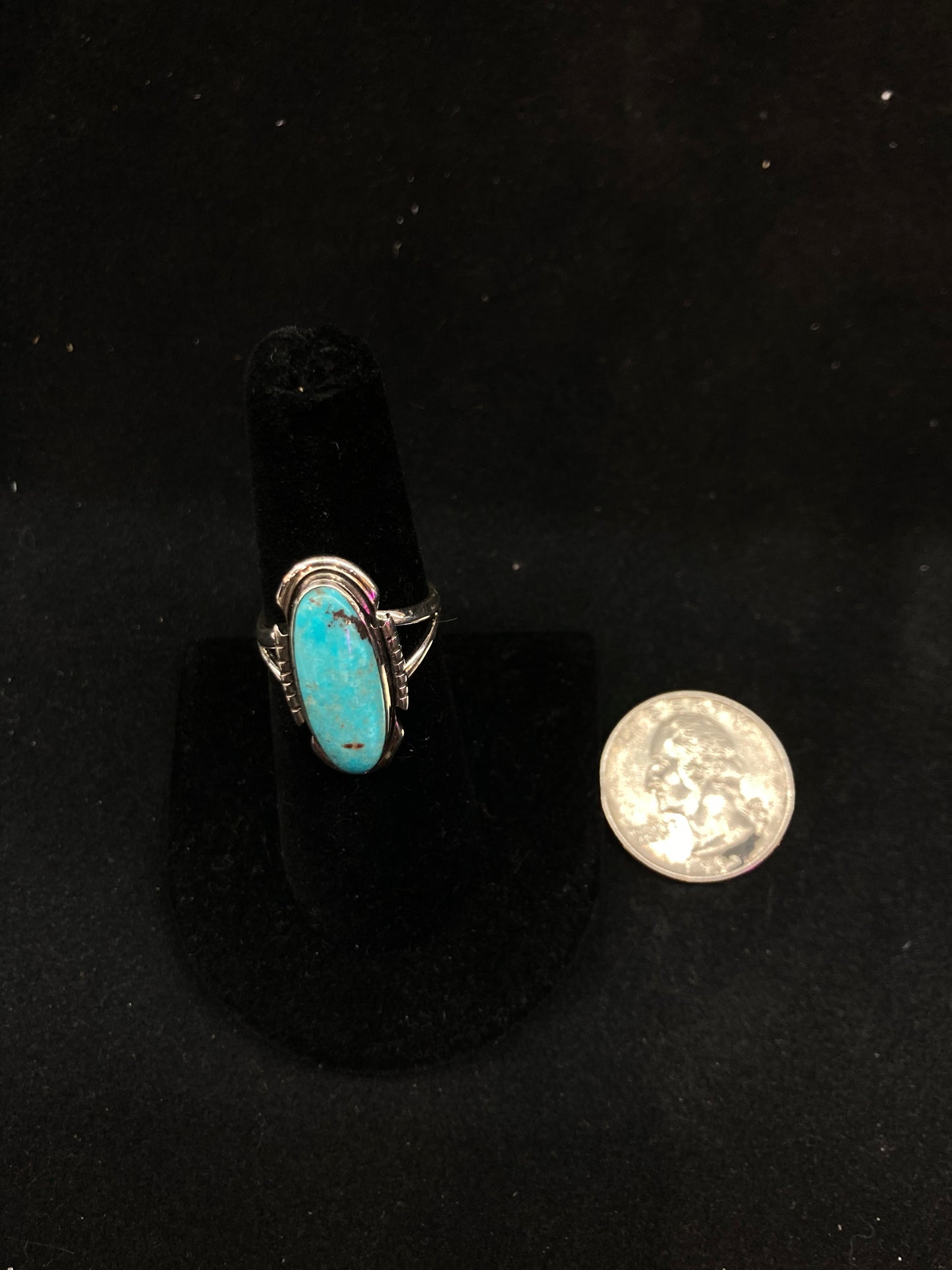 Turquoise Oval Ring