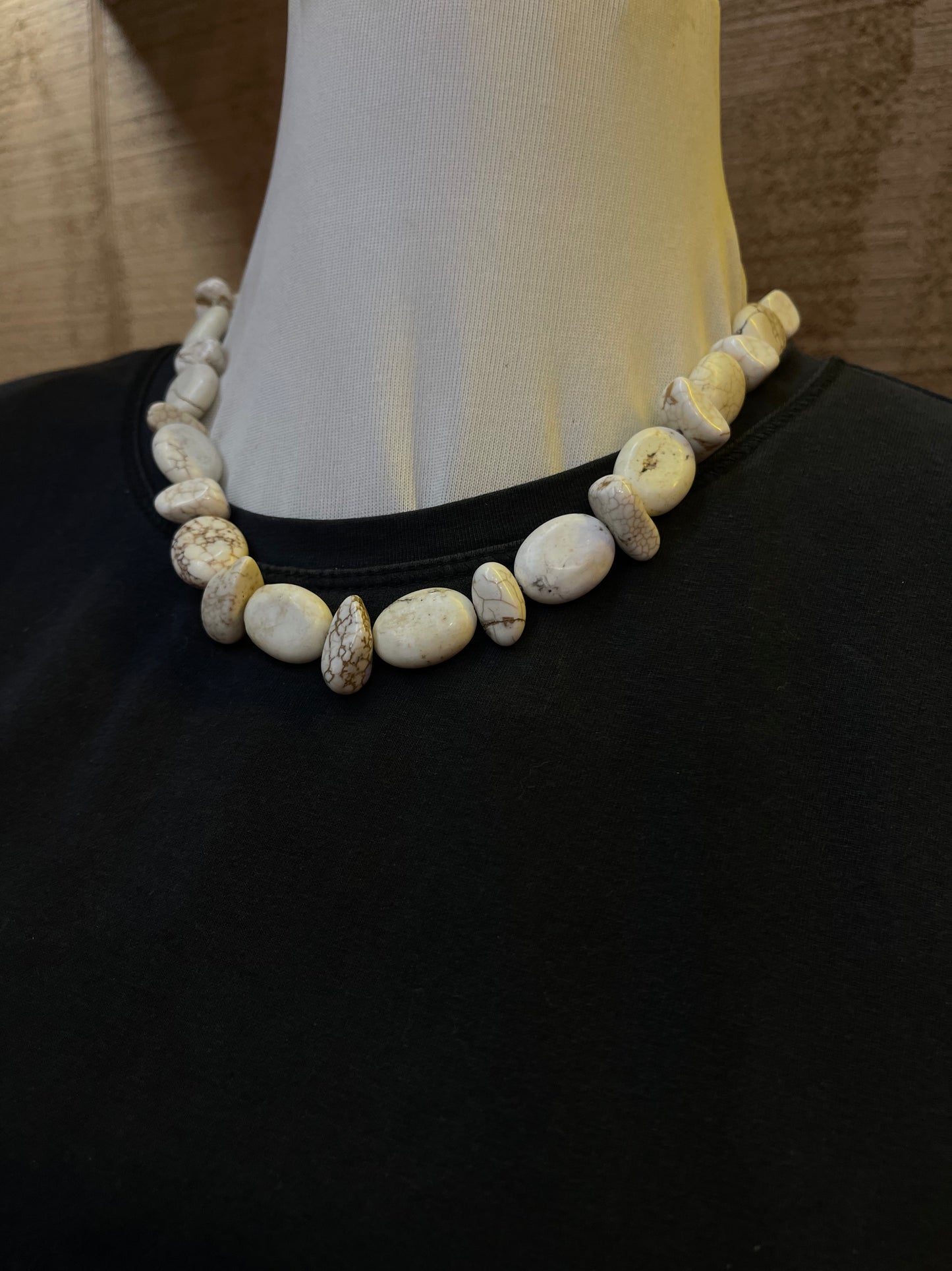17" Wild Horse Necklace By Deloris Nevato, Santo Domingo