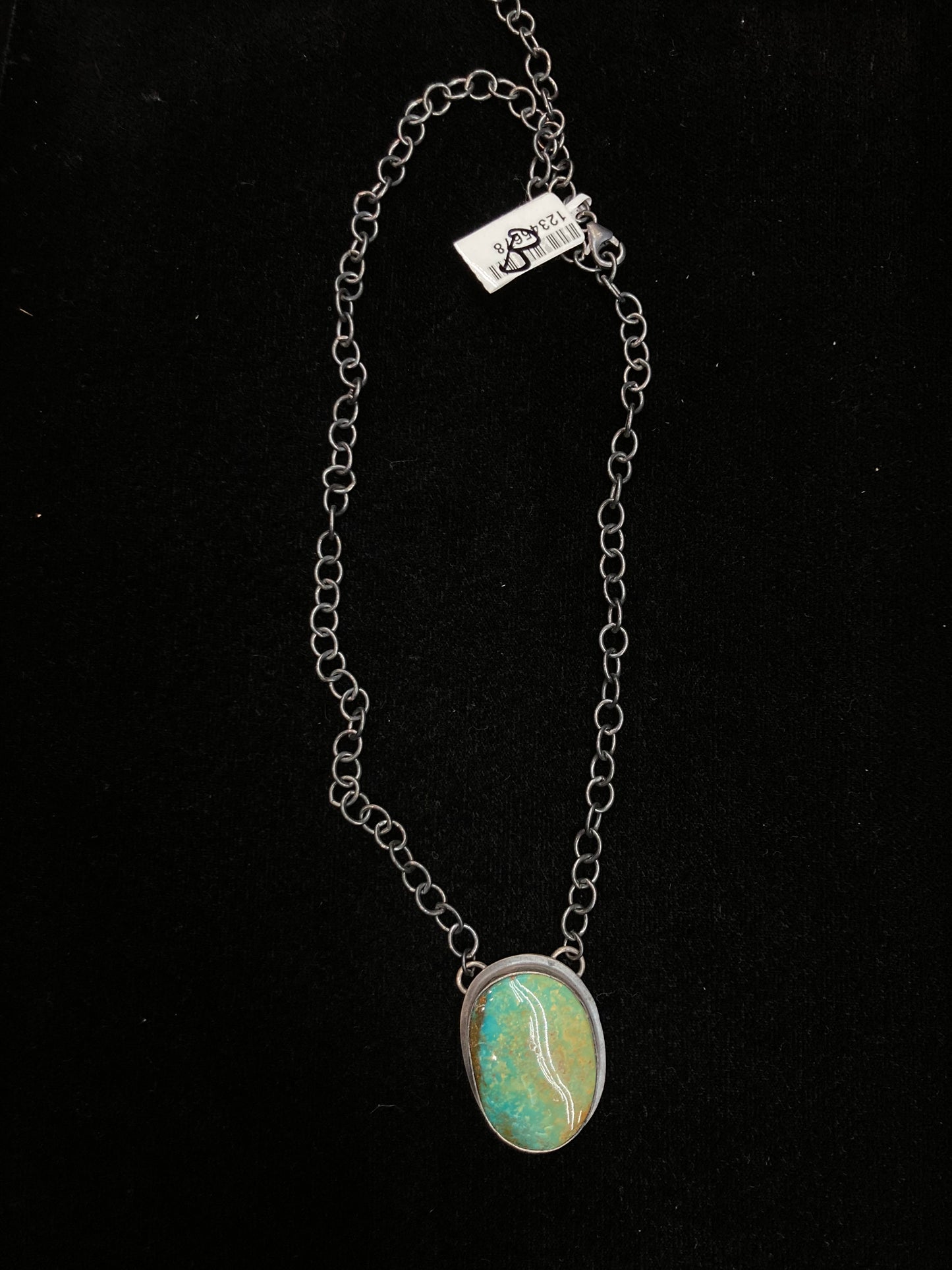 18" Royston Turquoise Necklace by Zia