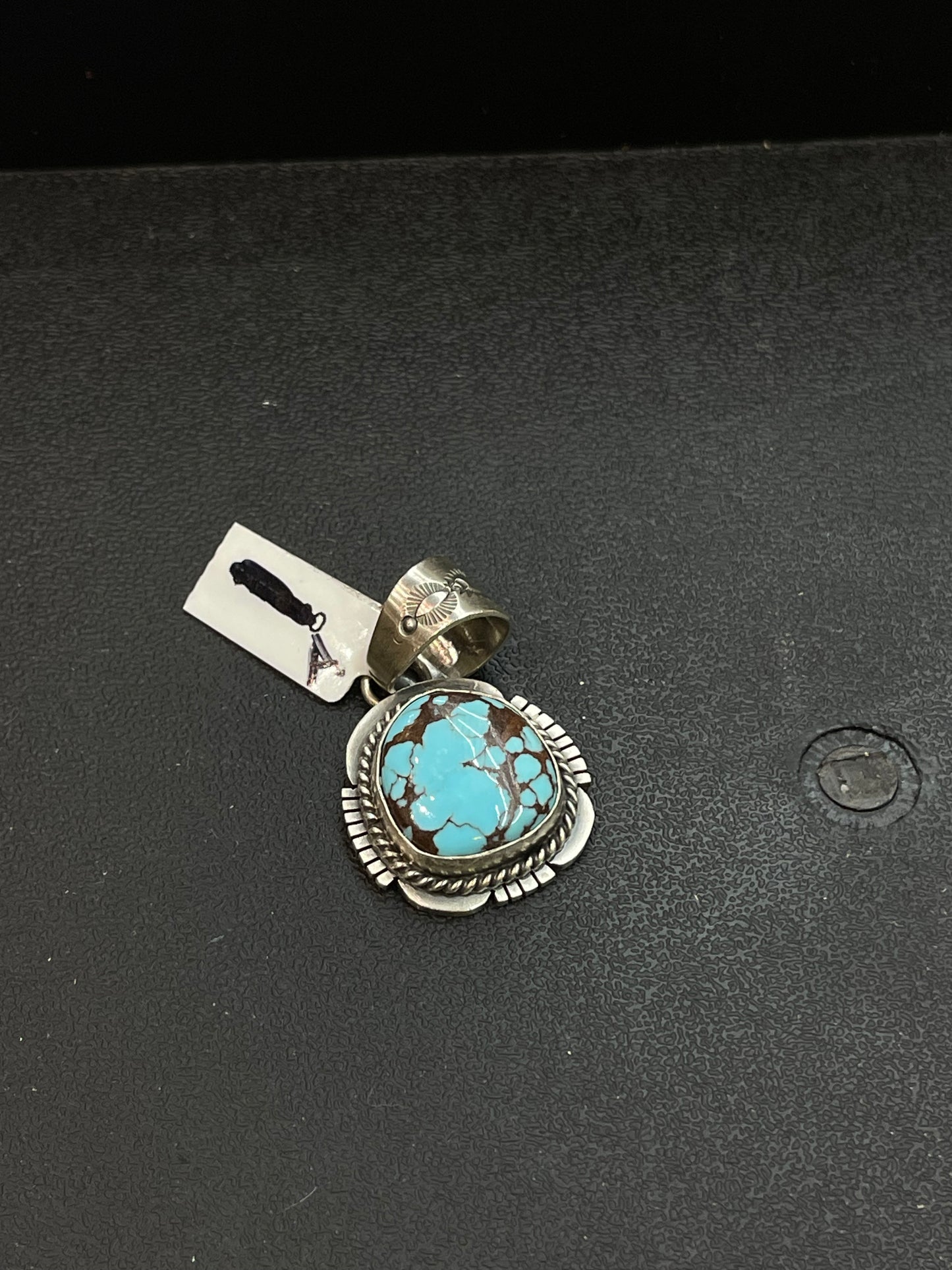 Egyptian Turquoise Pendant by J. Nelson