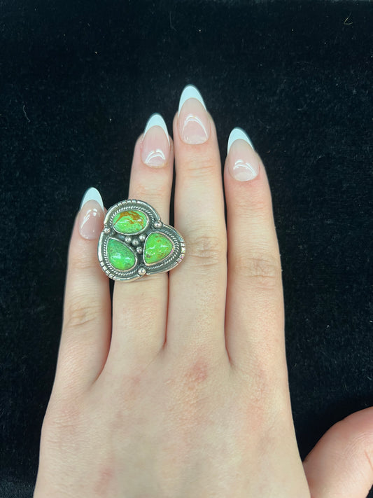 5.5 Pixie Turquoise Multi Stone Ring