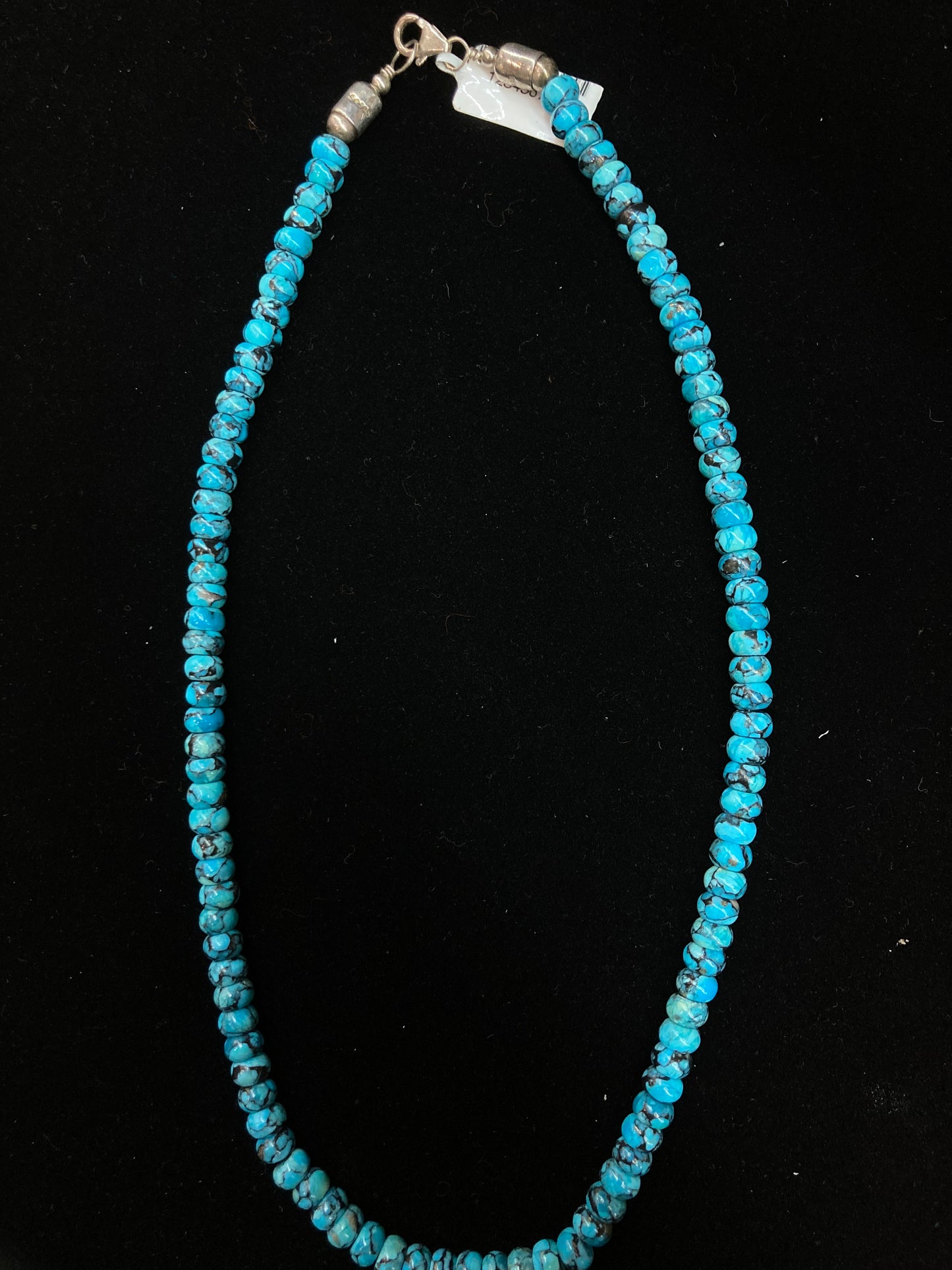 18" Egyptian Turquoise 5mm Beaded Necklace
