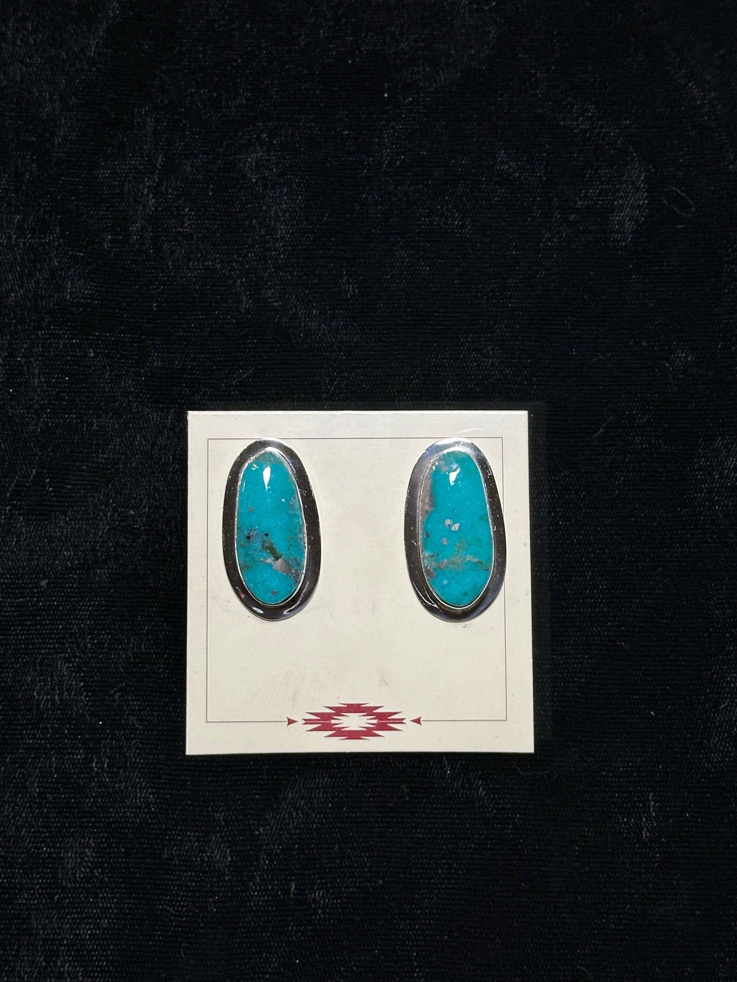 High Grade Turquoise Earrings by Marie Jackson