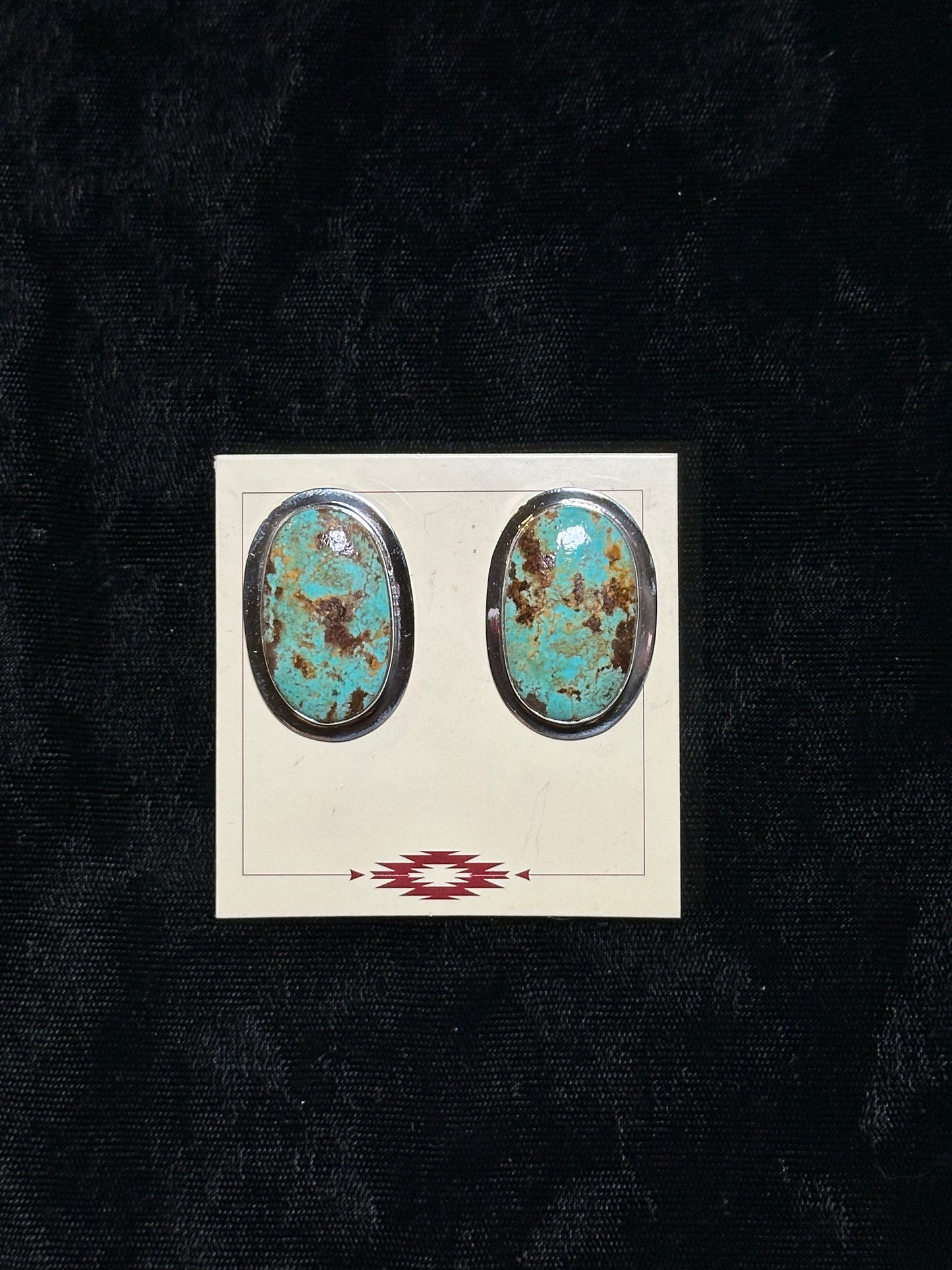 High Grade Turquoise Earrings by Marie Jackson