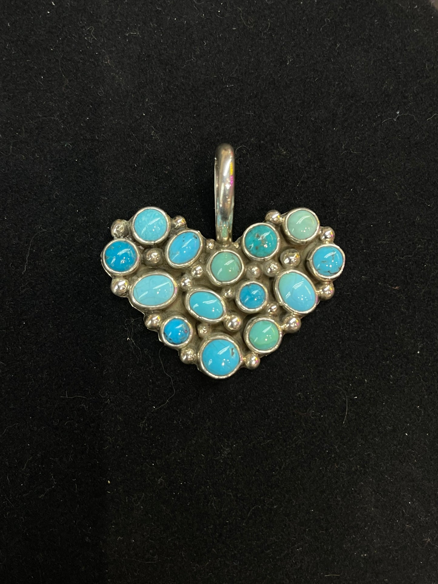 Turquoise Heart Pendant