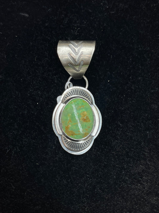 Carico Lake Turquoise Pendant with 11mm Bale by Zia
