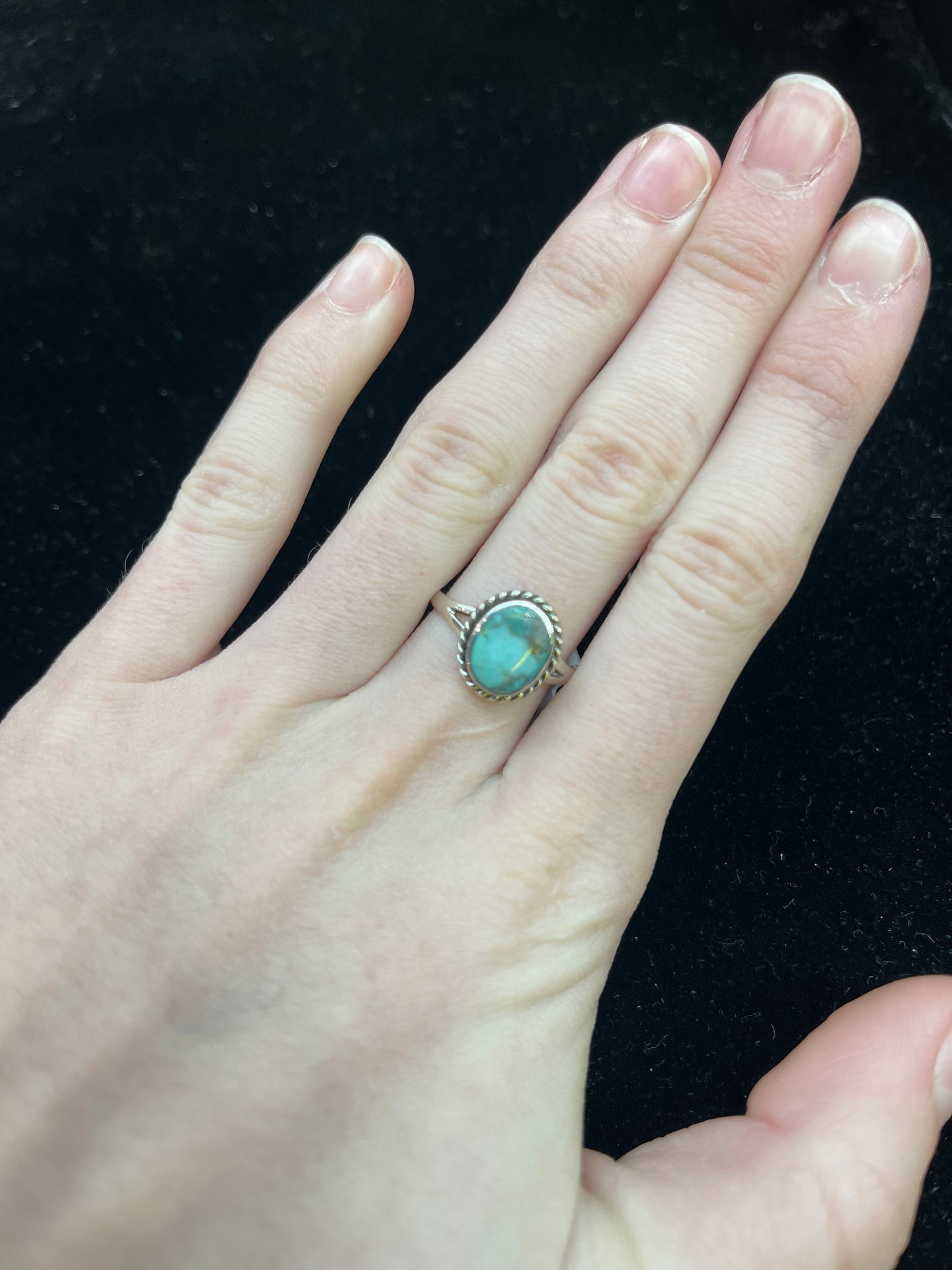 Dainty Turquoise Ring