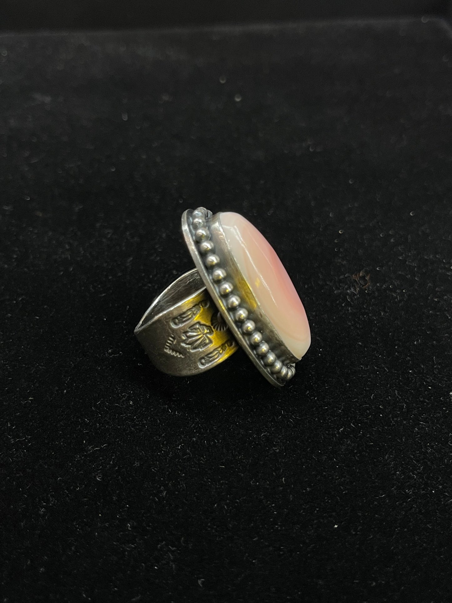 Pink Conch Ring