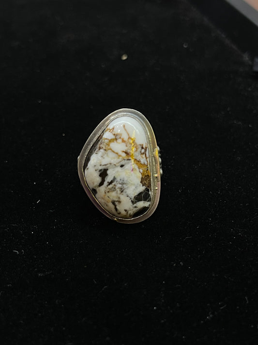 8.5 White Buffalo Ring