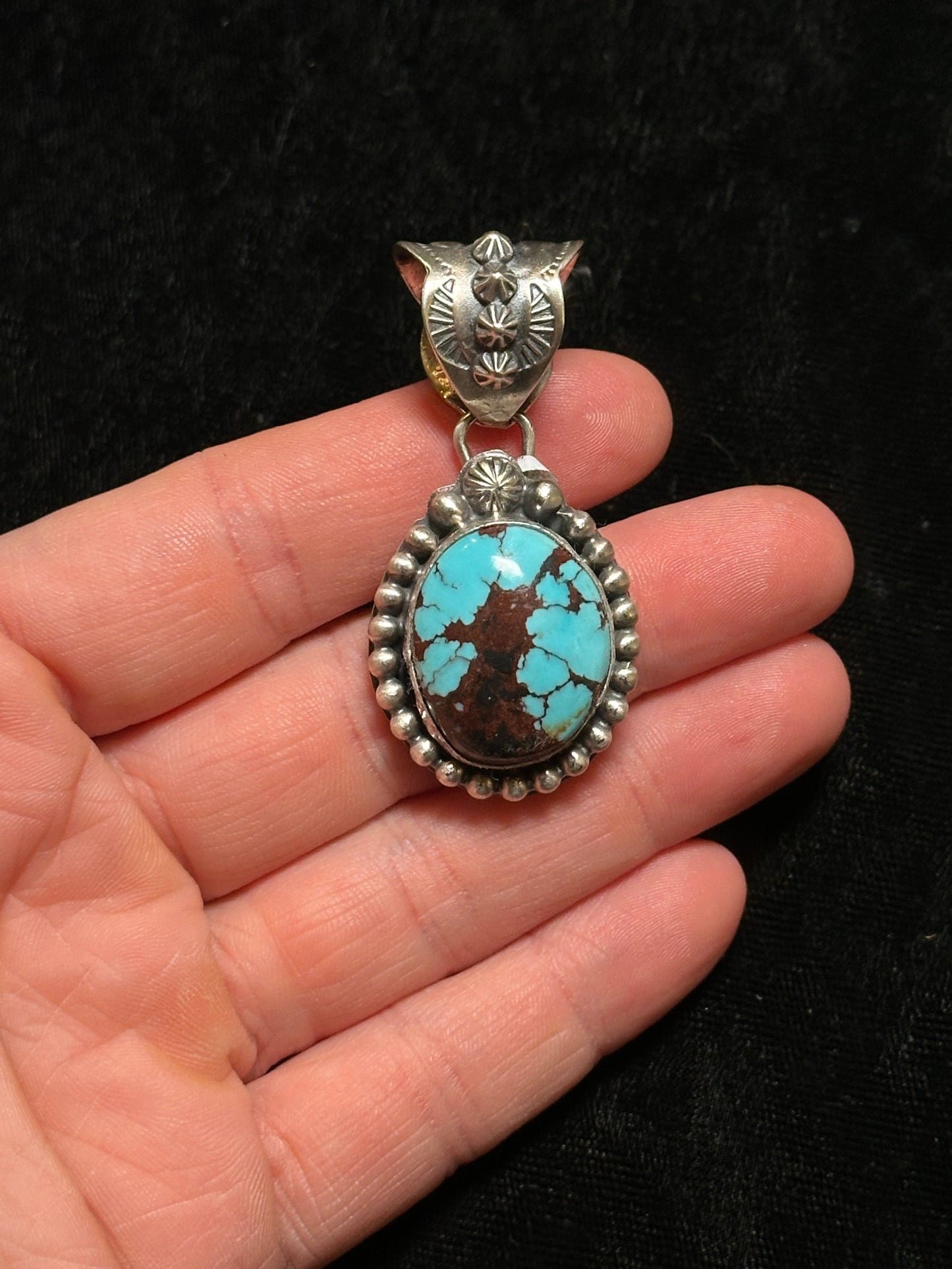 Egyptian Turquoise Pendant by Boyd Ashley